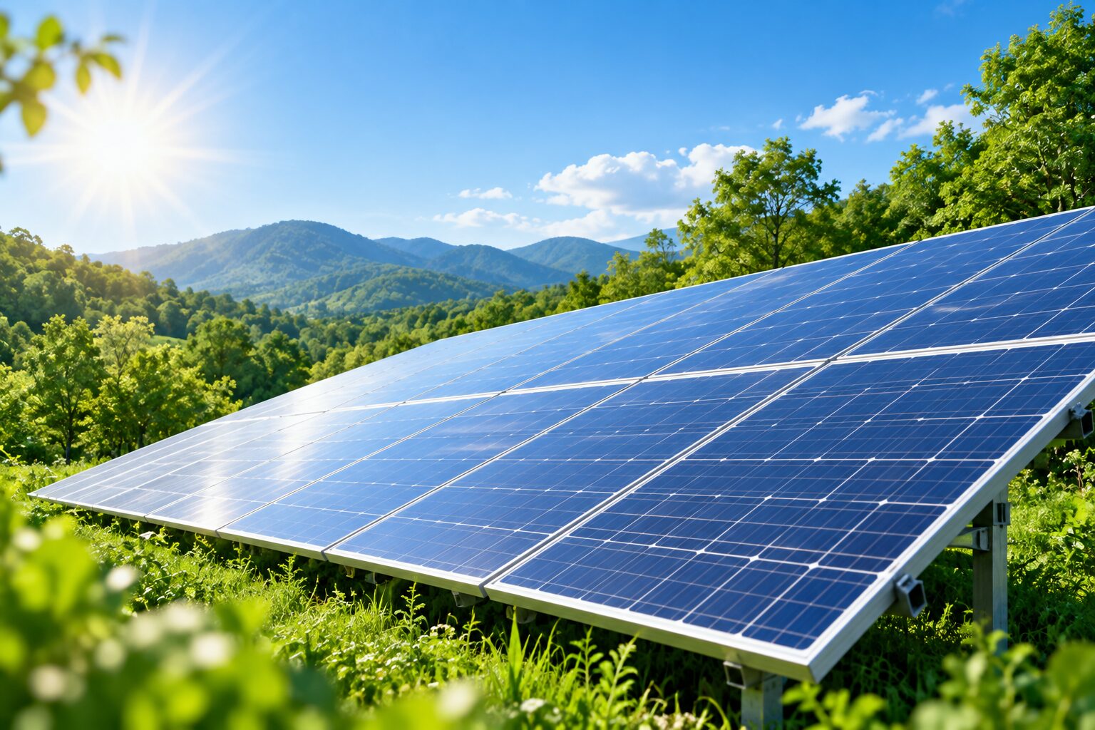 Green solar panels installed by NextGen Energies