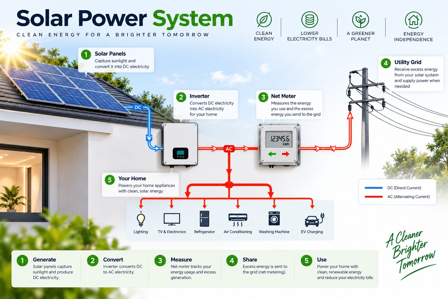 Sample solar system design layout